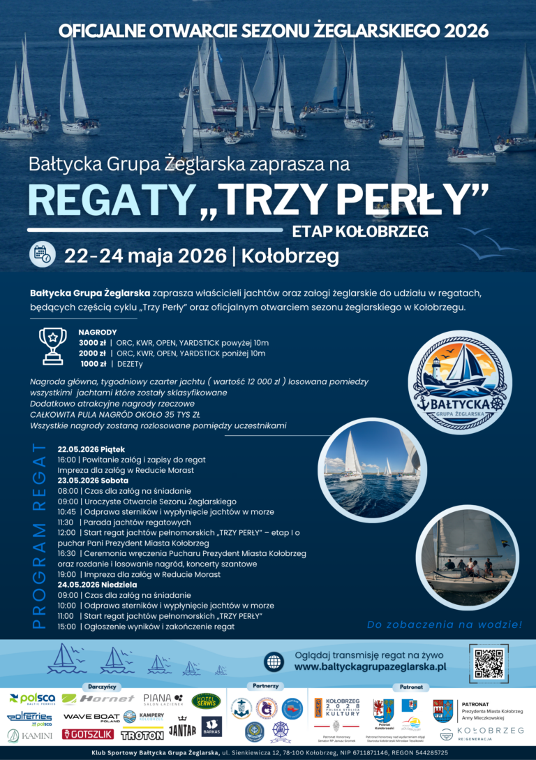 plakat dla żeglarzy